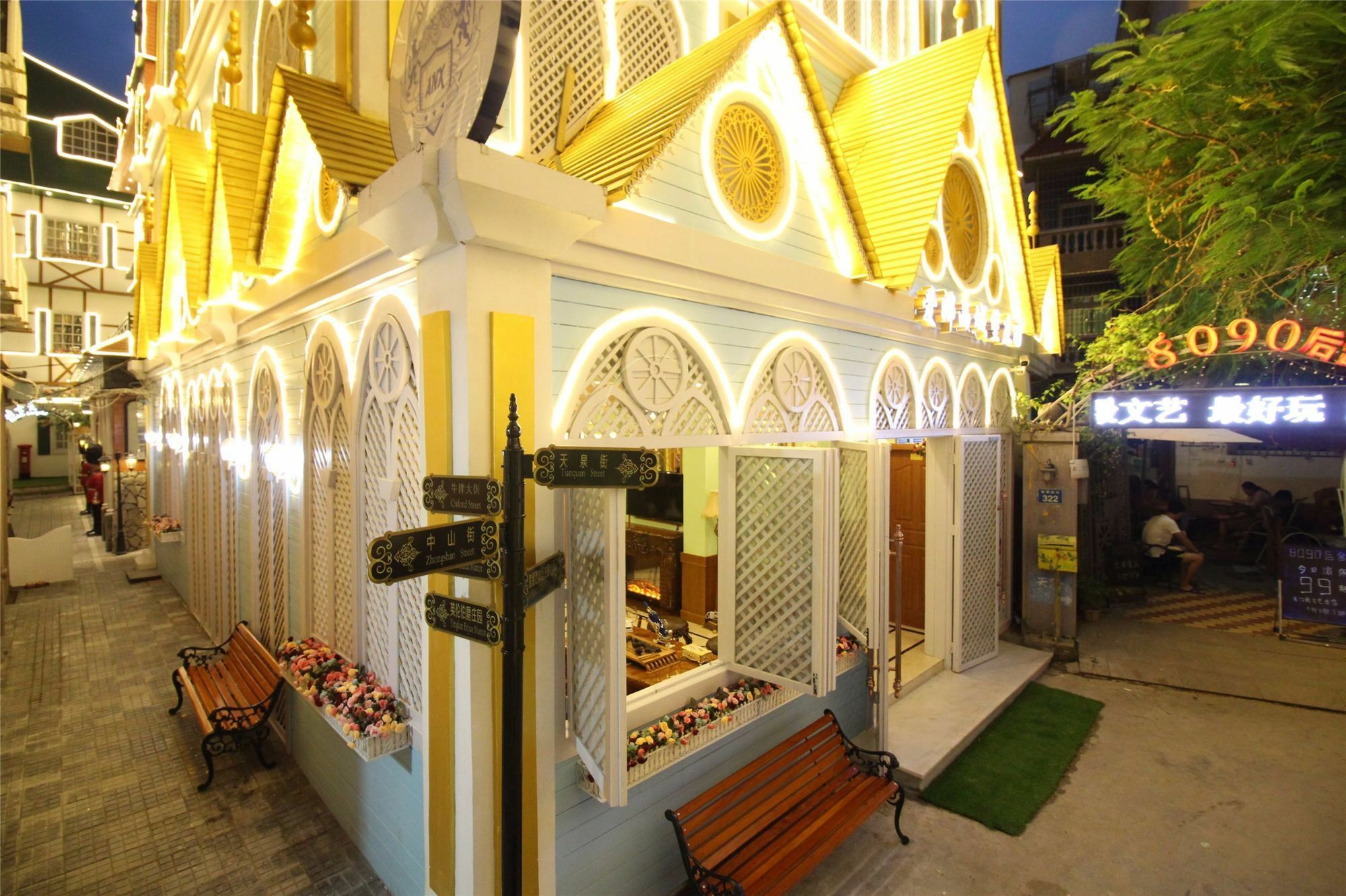 Xiamen Feisu Ainaxi Castle Garden Hotel Exterior foto